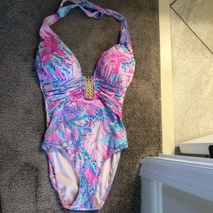 LILLY PULITZER BATHING SUIT SIZE 4